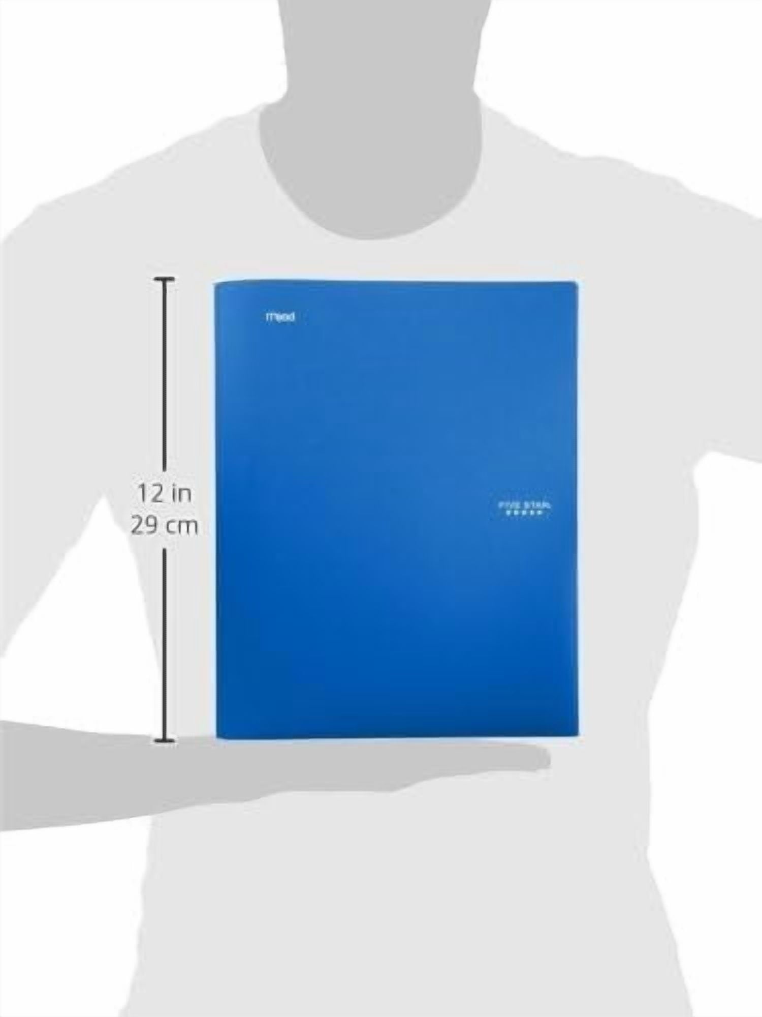 Double pocket folder, plastic file folder with securing tabs and latch, holds 8-1/2" x 11" paper