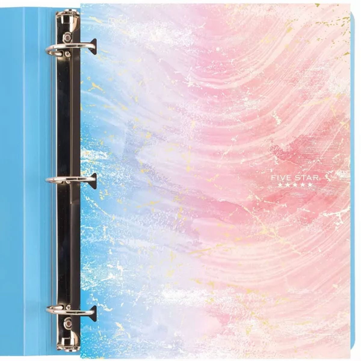 4 Pocket Paper Folder Daydream Portfolio: Multicolored, 3 Hole Punched, 150 Sheet Capacity, Stationery & Office, School Supplies