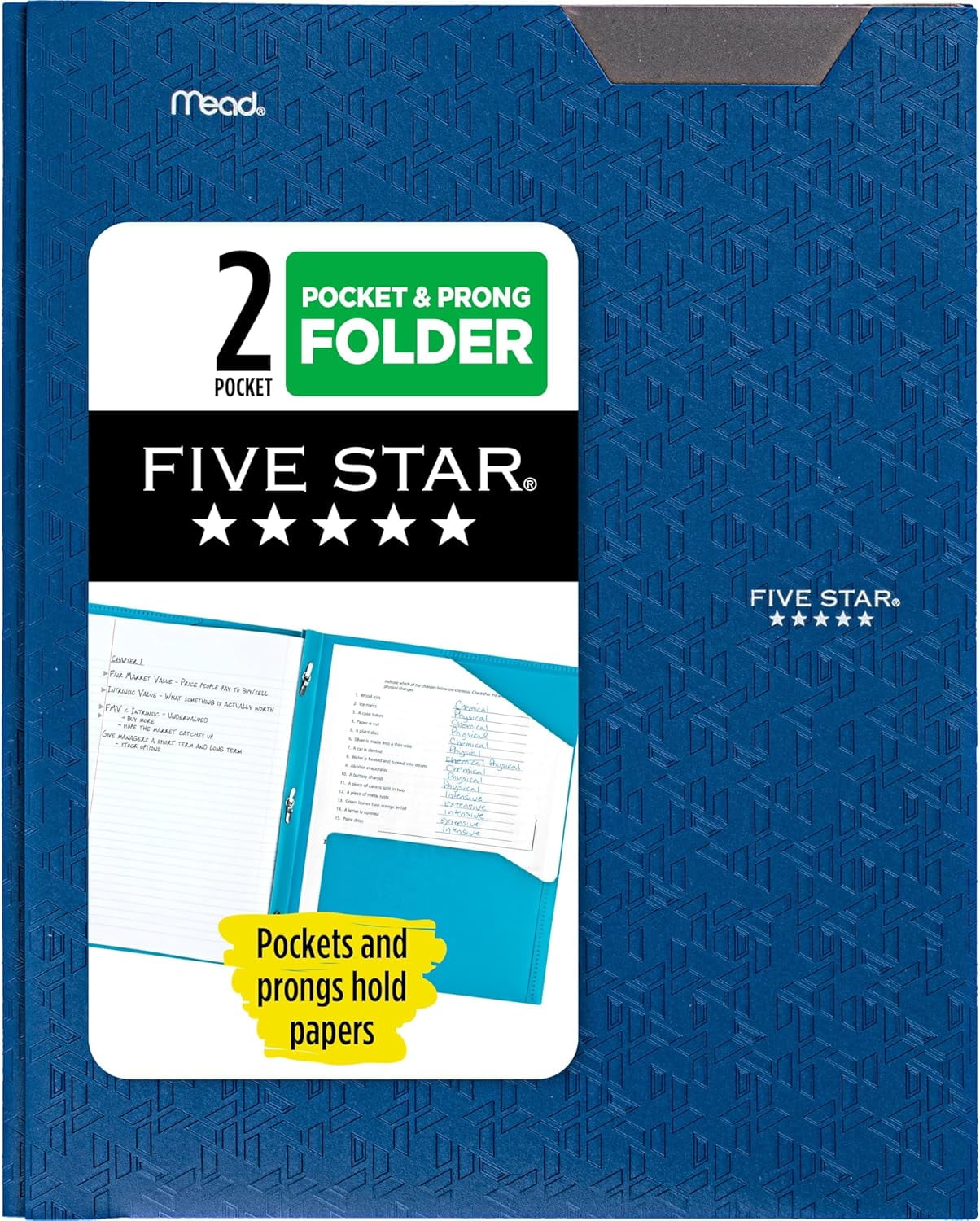 Double pocket folder, plastic file folder with securing tabs and latch, holds 8-1/2" x 11" paper