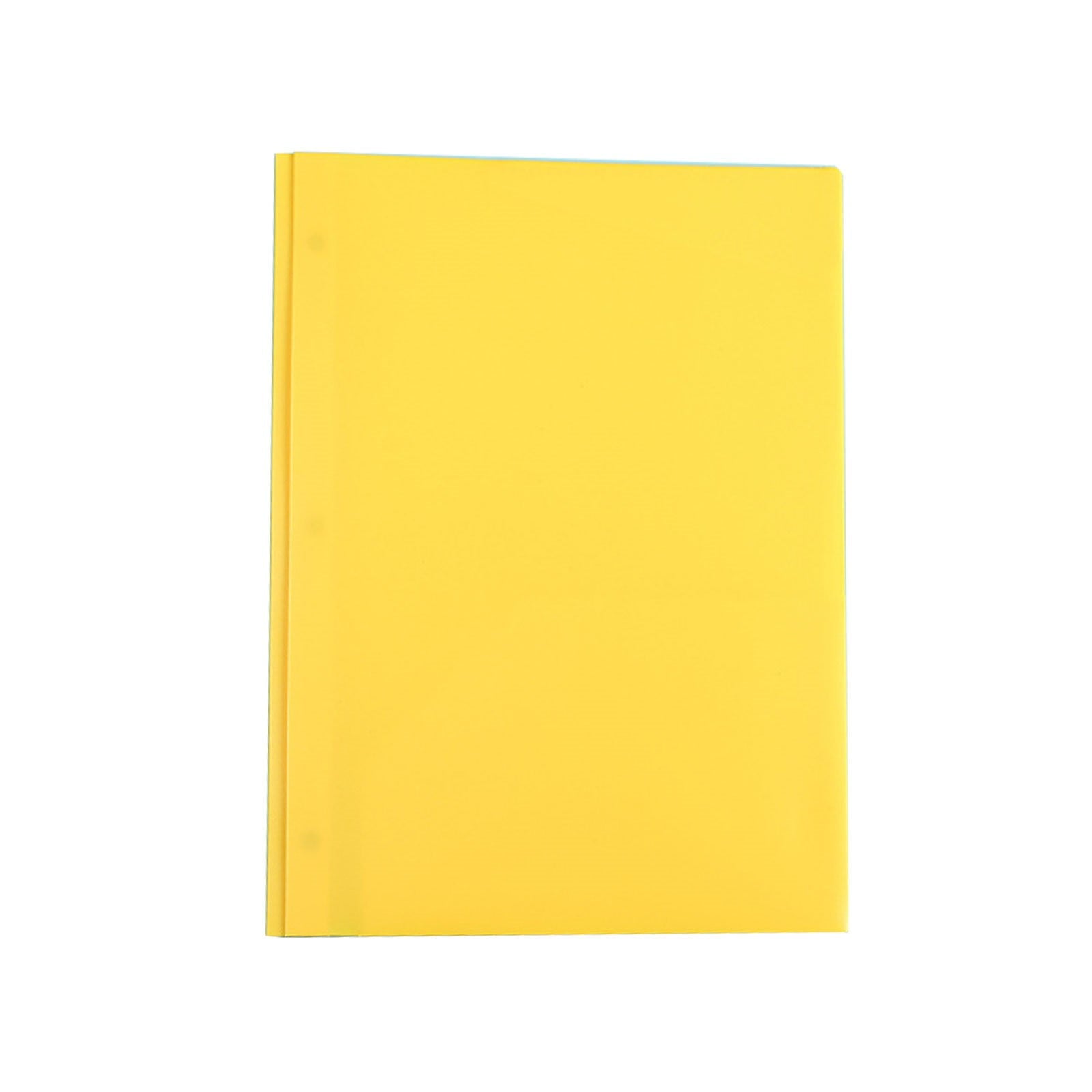 Plastic Folder with Prongs for Homework - Two Pocket Letter Size Organizer, Back to School Essential for Students Pink(B,9.57x11.73")