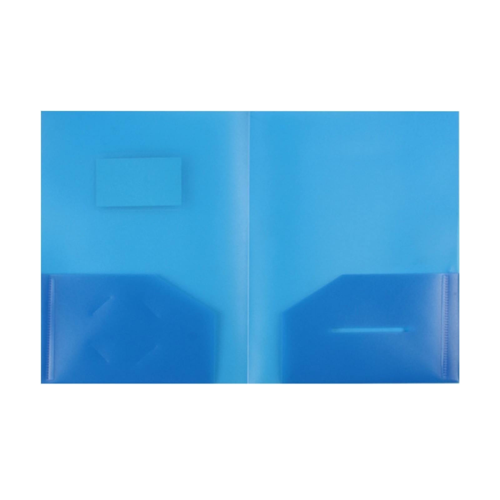 Plastic Folders with Pockets (1 Pack,Black Colors),Durable Heavy Duty File Folders with Slot,2-Pocket Folder for Schoolwork & Office,Letter Size,Vinyl Folders with Pockets,Assorted Fashion Colors