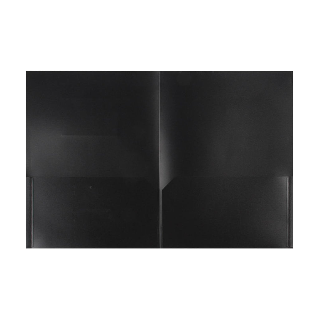 1 Pack Folder with Pockets,Plastic Folders with Pockets,Durable Heavy Duty File Folders with Business Card Slot, 2-Pocket Folder for Home and Office,Letter Size(Clear)