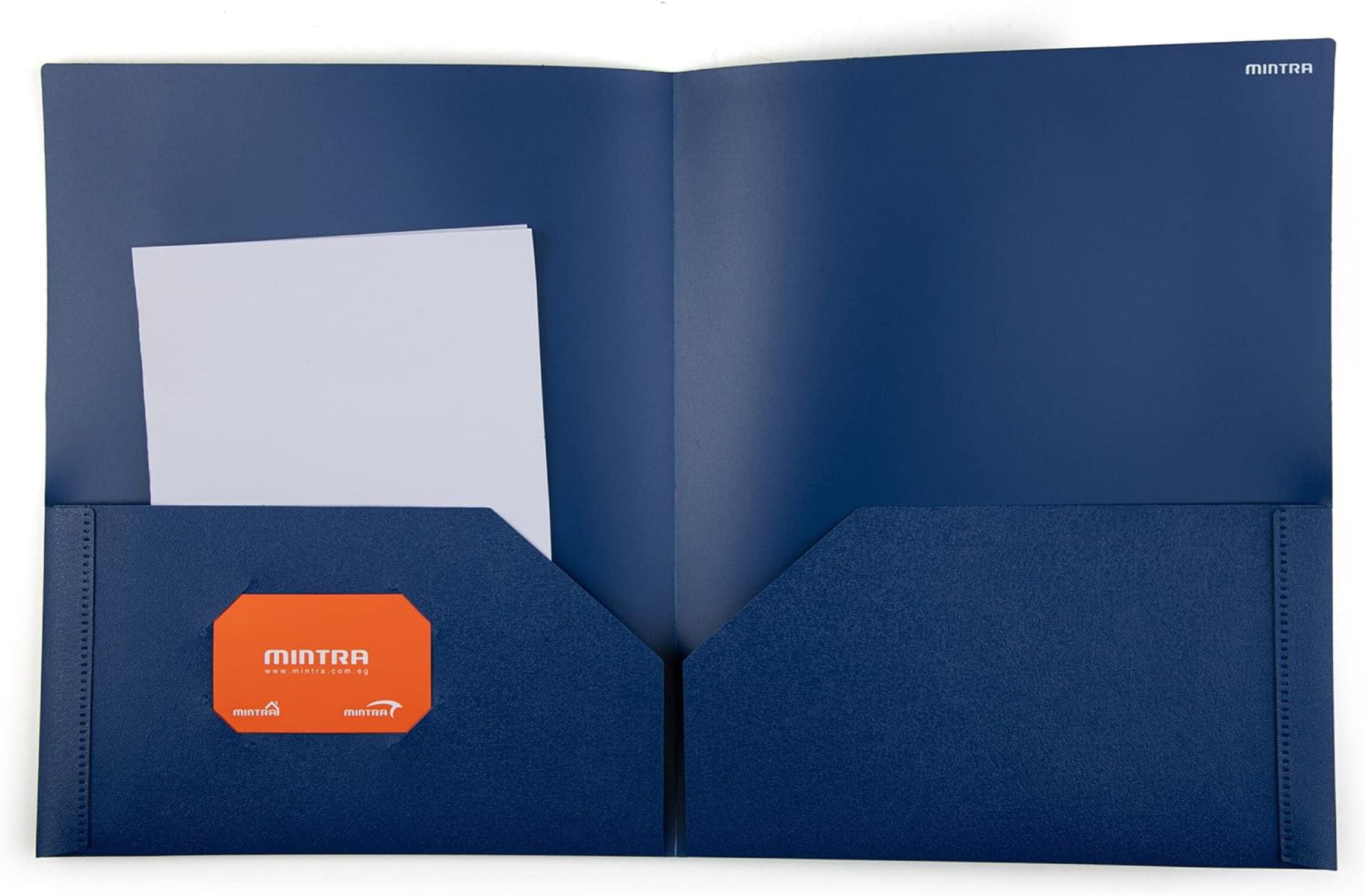 Mintra Poly Pocket Folders 3pk - Heavy Duty