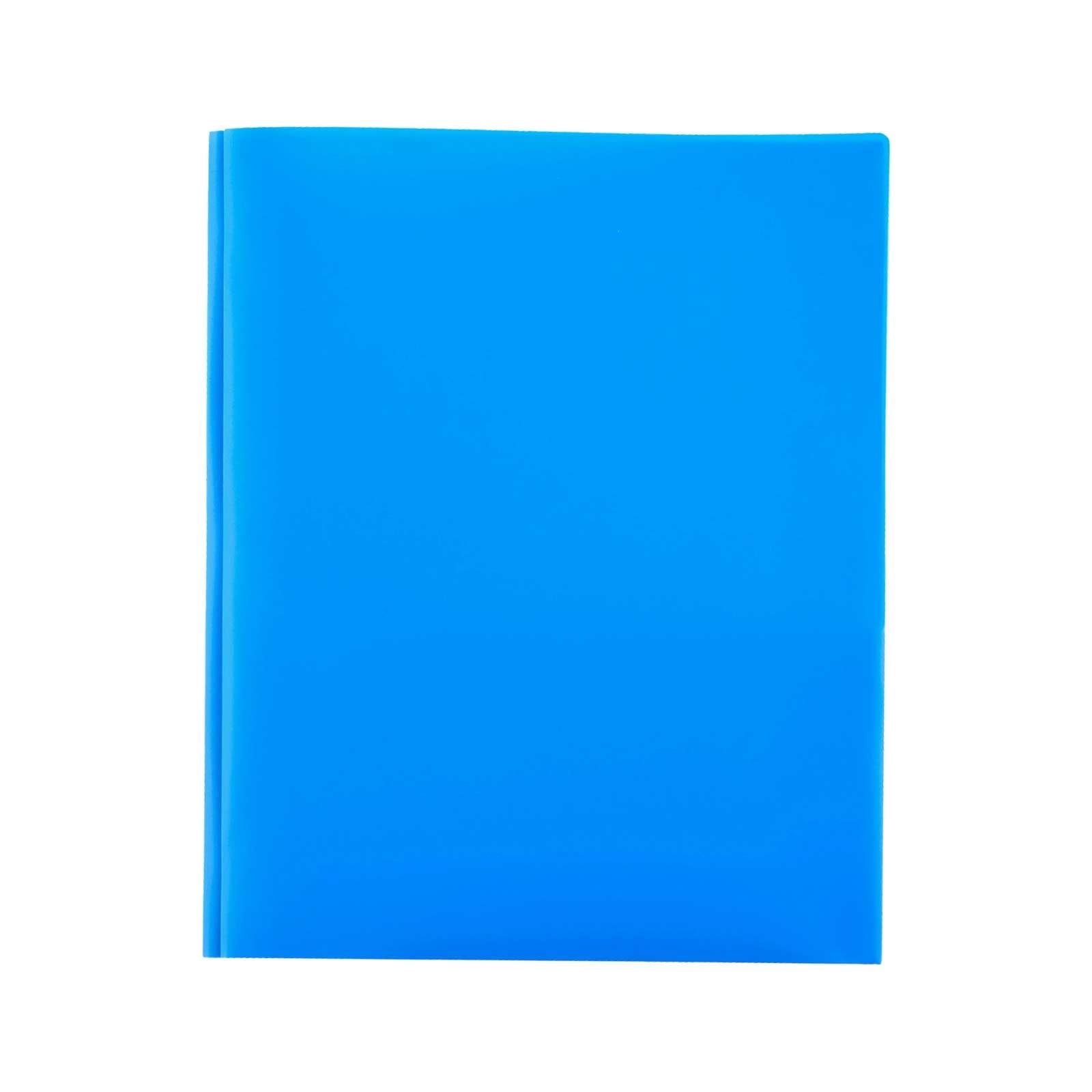 Clearance Plastic Pocket Folders, Project Folders with 2 Pockets, Poly File Folders for Office School Home, Fits Letter Size Sheets, 9 Assorted Colors