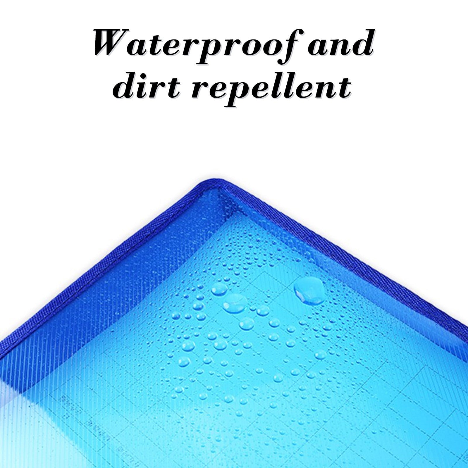 Clearance Plastic Folders with Two Pockets, Heavy Duty 2 Pocket Folders with Business Card Slot for Letter Size Paper, Assorted Colors, For Office and School Use Blue