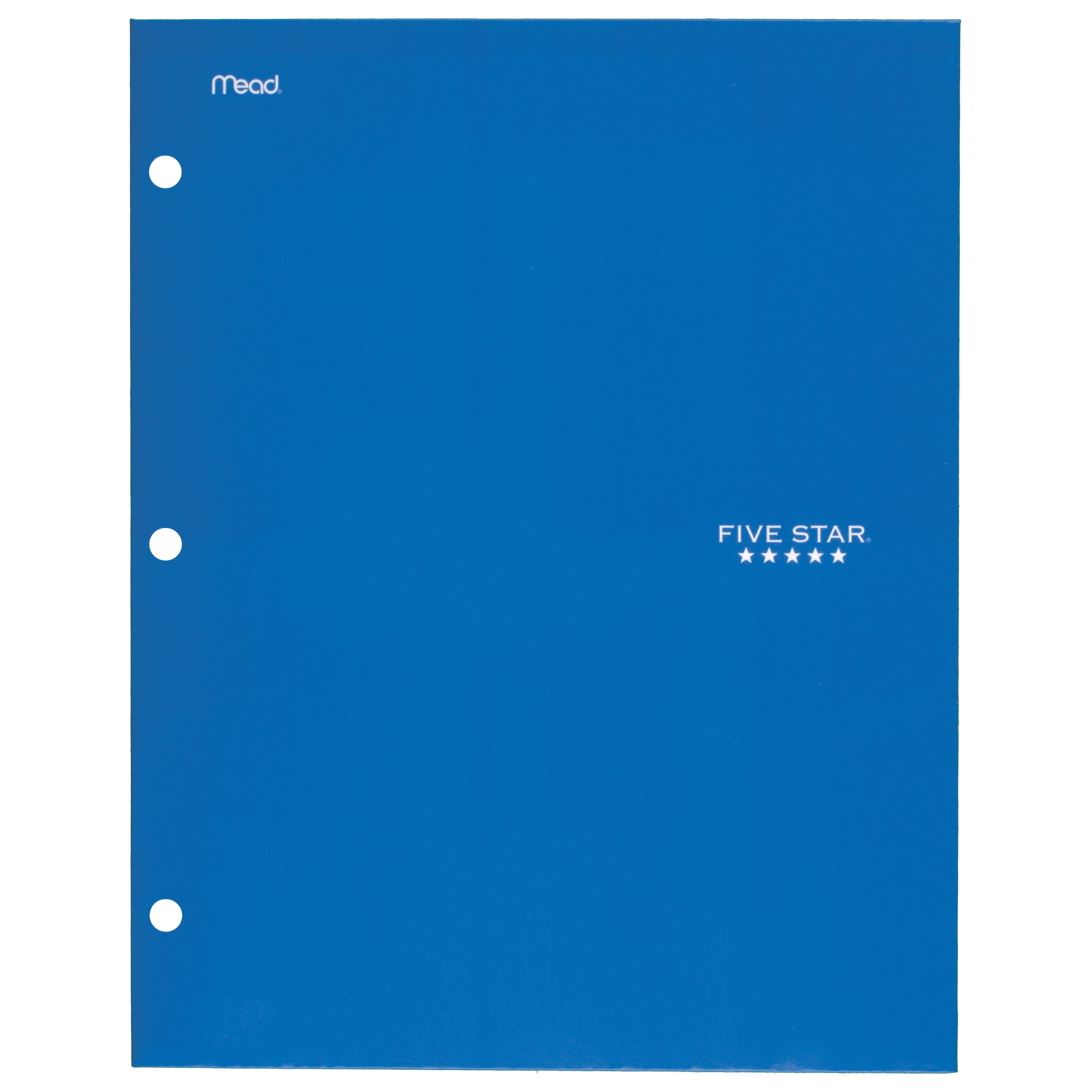 Five Star 4-Pocket Paper Folder, Royal Purple (33537)