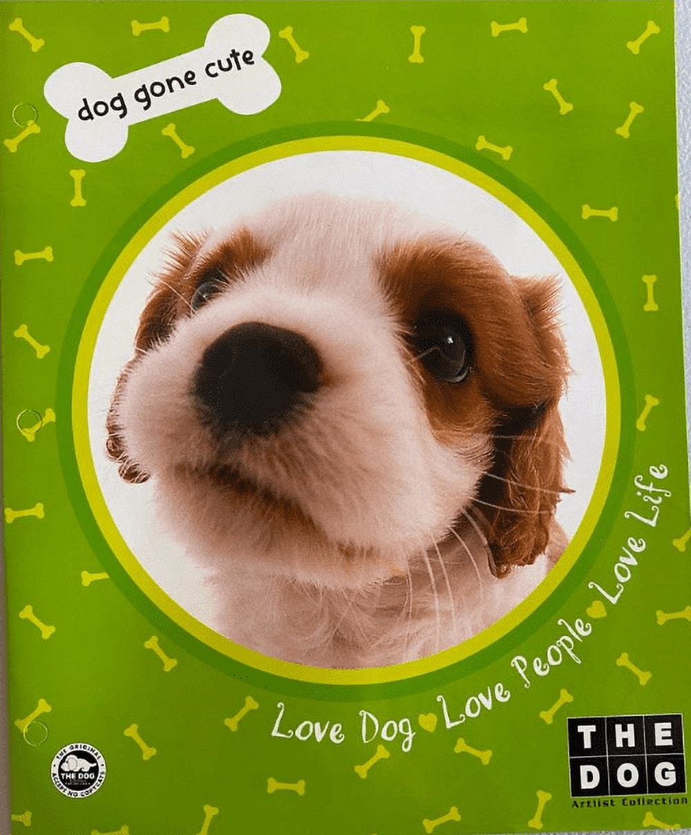 The Dog Artist Collection - Set of 6 Portfolio Folders with Pockets